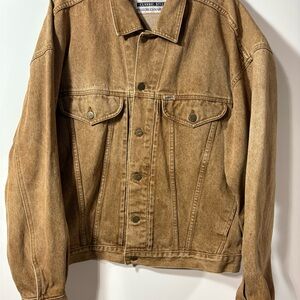 Guess Men's Brown Denim Jacket